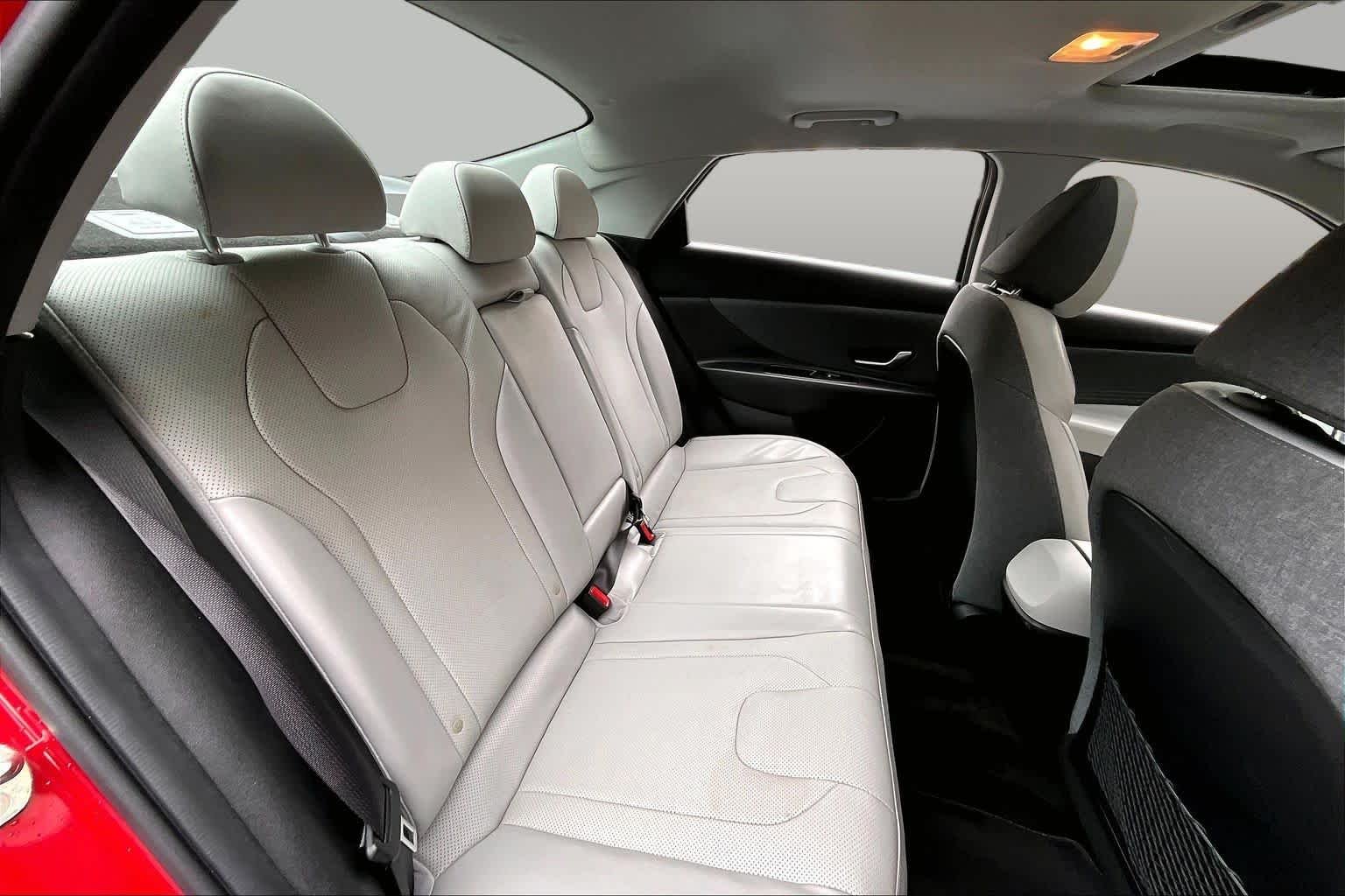 Used 2022 Scarlet Red Pearl Hyundai Limited image 41