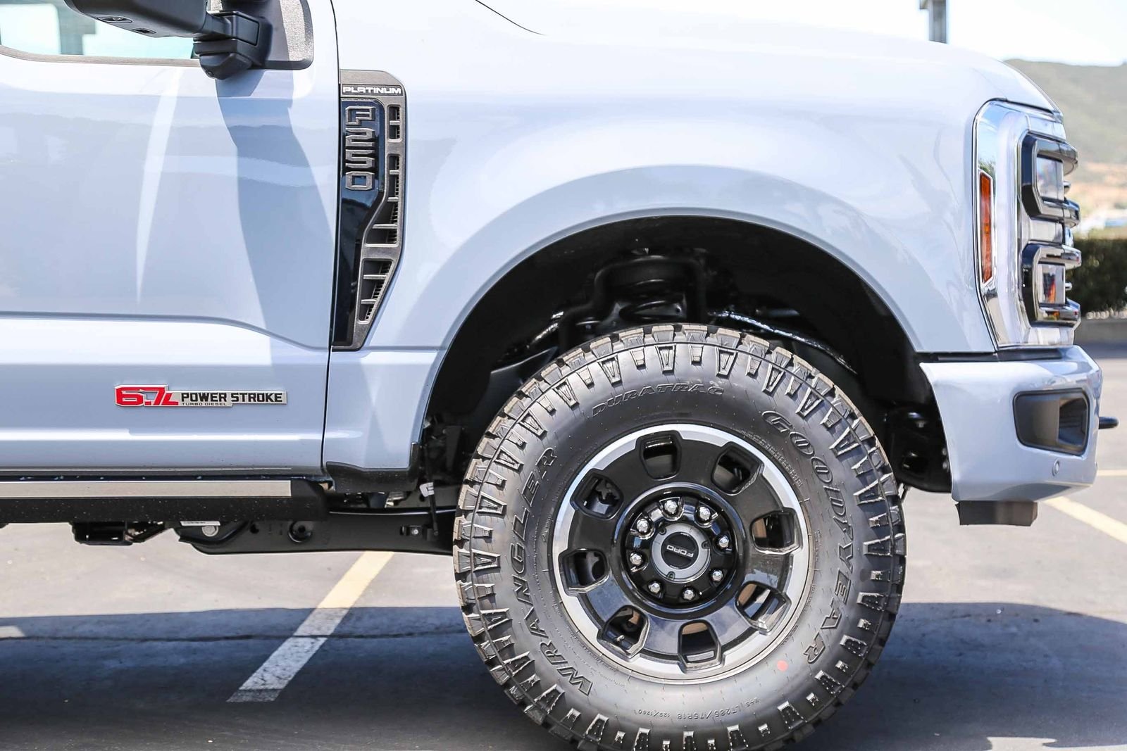 New 2026 Glacier Gray Metallic Tri-Coat Ford F-250® Platinum® image 10