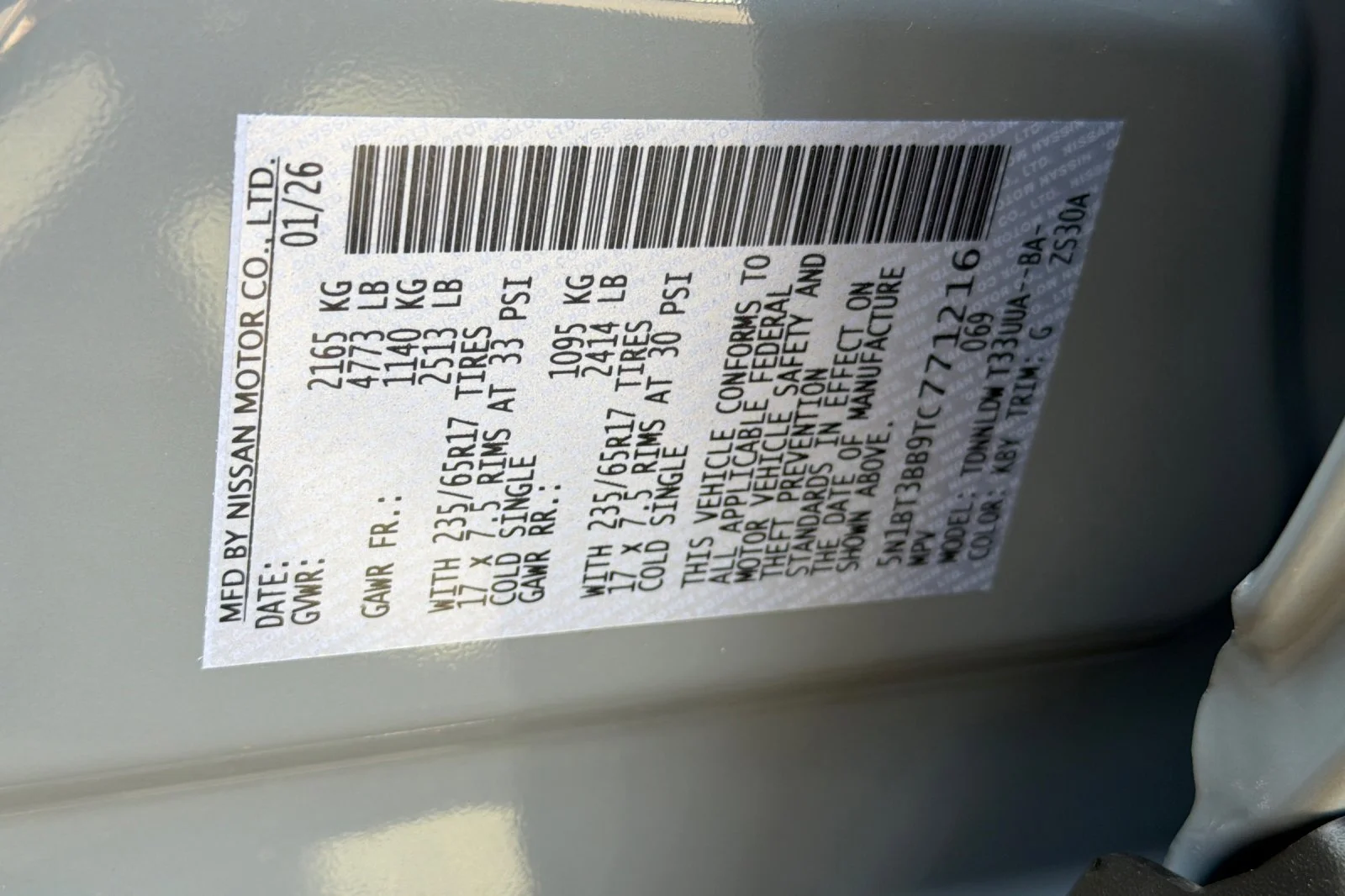 Used 2026 Boulder Gray Pearl Nissan Rock Creek image 26