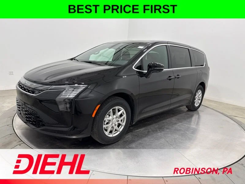 New 2027 Diamond Black Crystal Pearl-Coat Exterior Paint Chrysler Select image 3