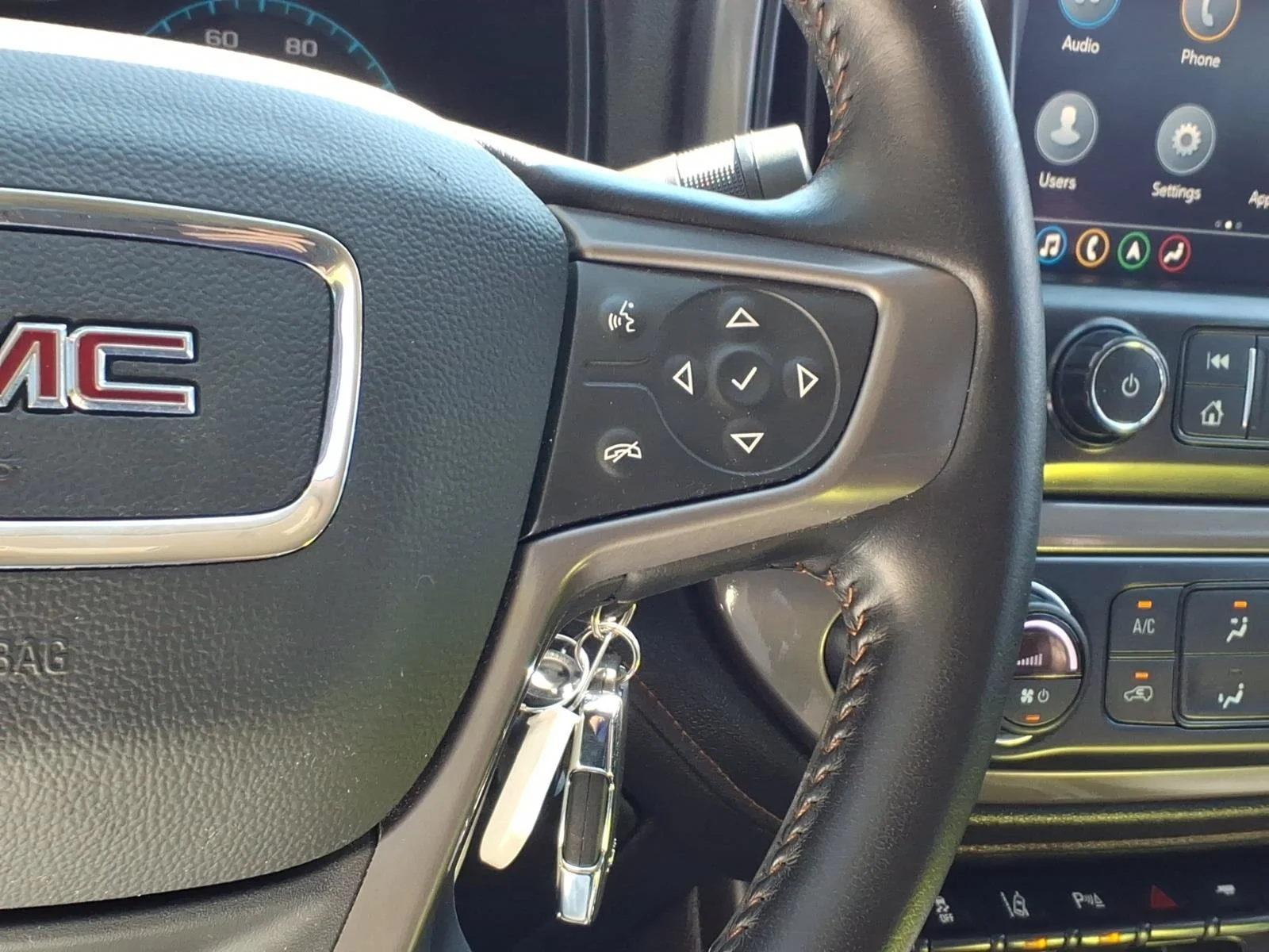 Used 2021 Cayenne Red Tintcoat GMC 4WD AT4 with Leather image 19