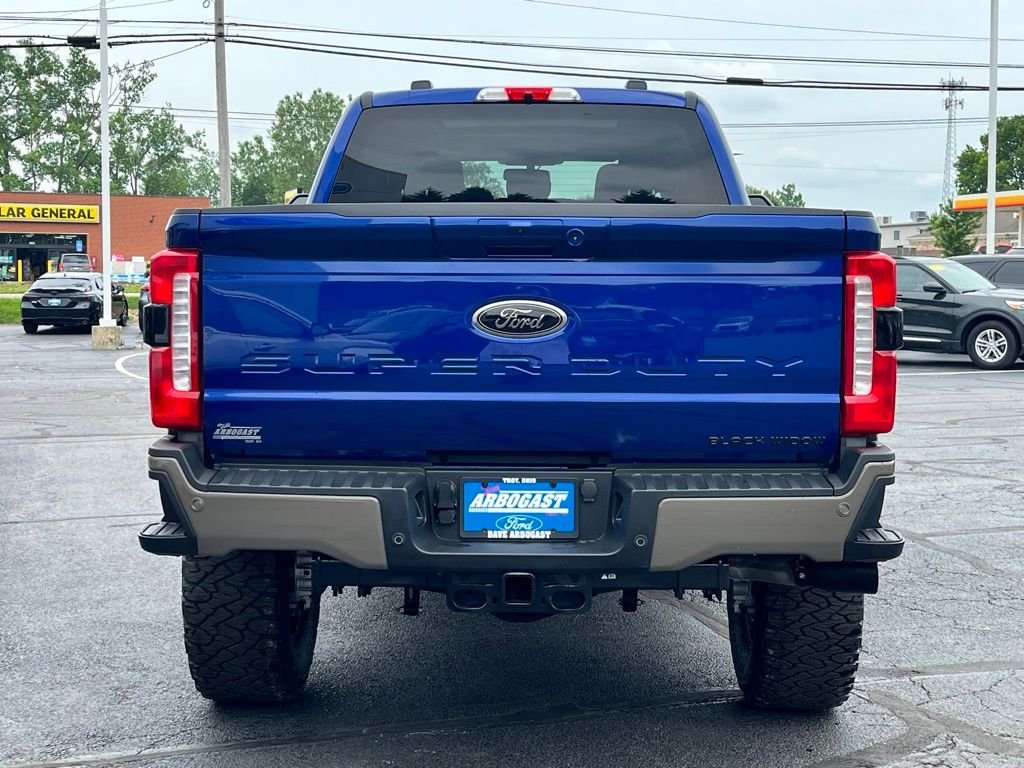 New 2026 Blue Ford XLT Black Widow Lifted Truck image 11