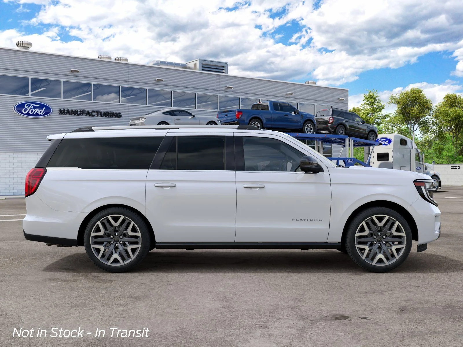 New 2027 White/off-white Ford Platinum image 5