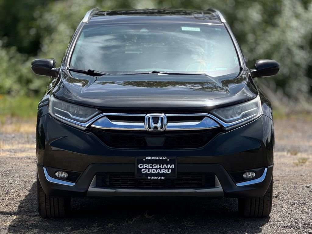Used 2017 Dark Olive Metallic Honda Touring image 2