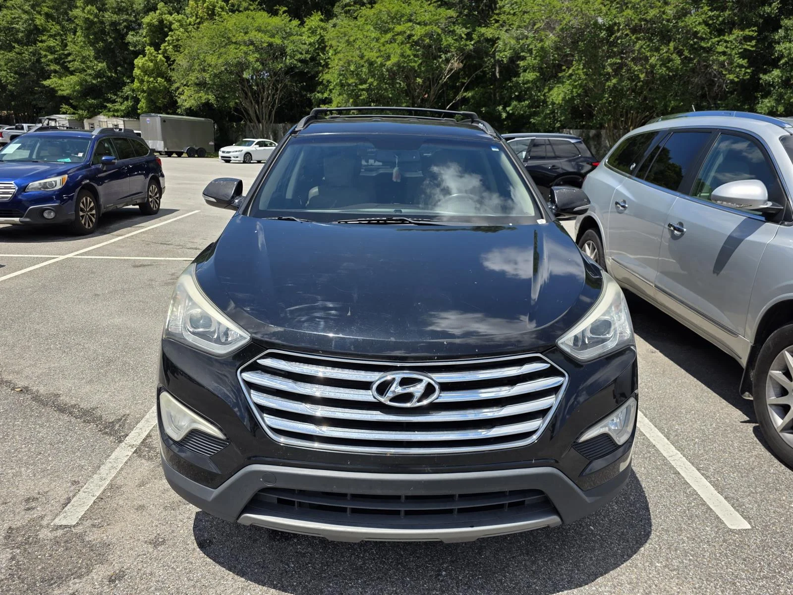 Used 2014 Hyundai Santa Fe GLS with VIN KM8SN4HF3EU045987 for sale in Mobile, AL