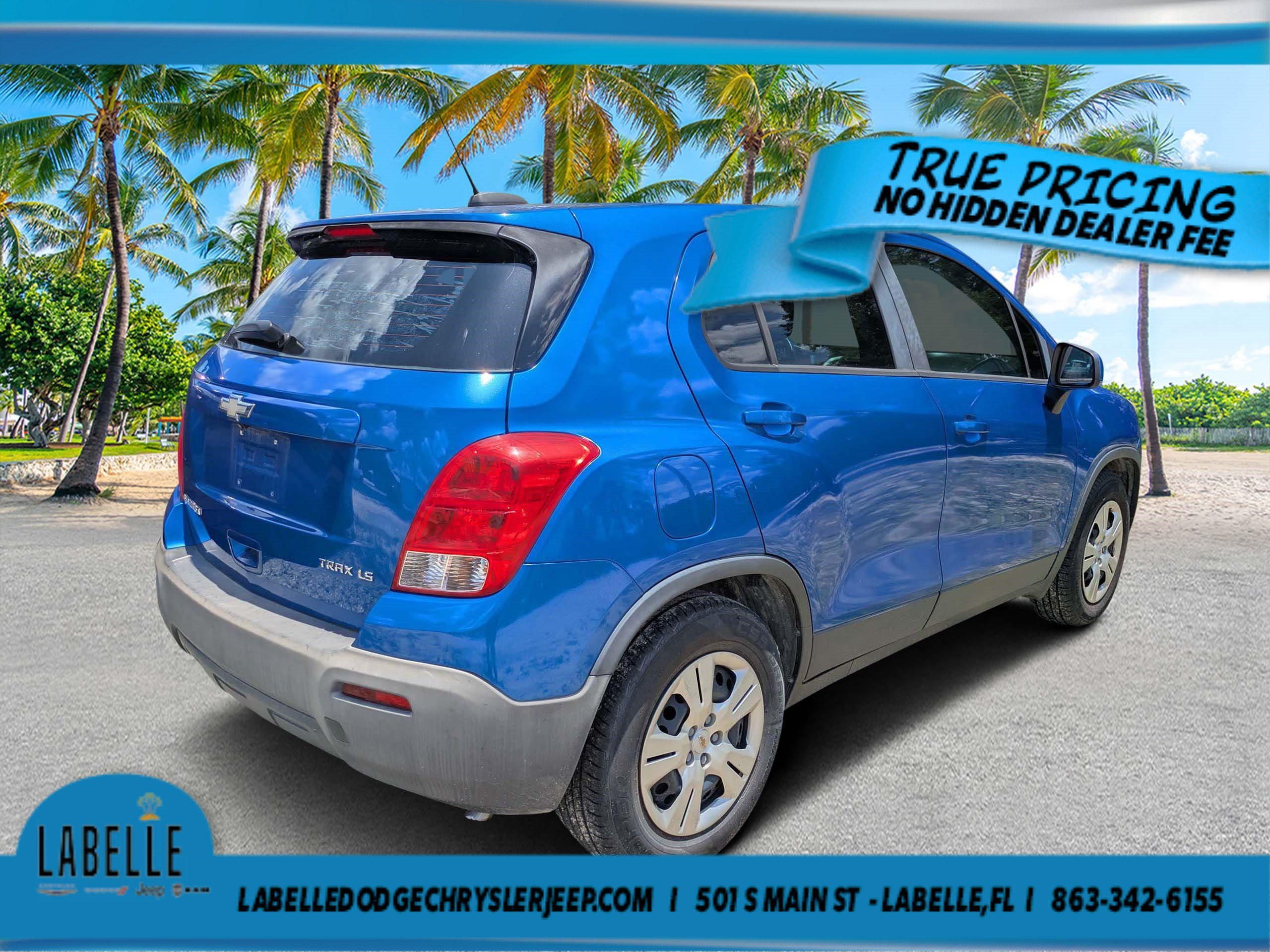 Used 2016 Brilliant Blue Metallic Chevrolet LS image 3