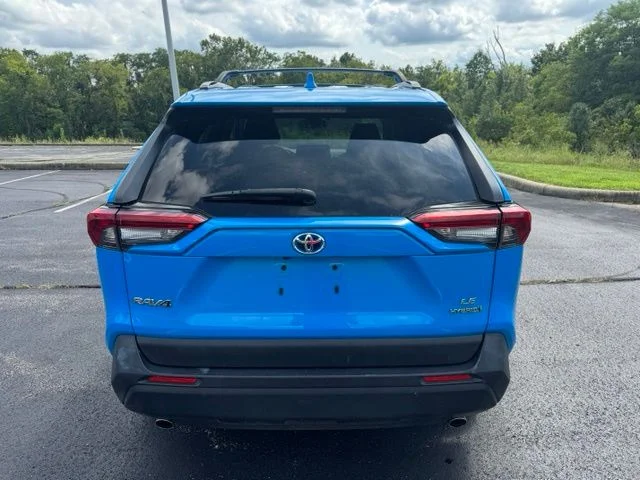 Used 2019 Blue Flame Toyota LE image 4