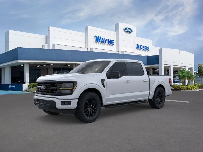 New 2026 White Ford XLT image 1