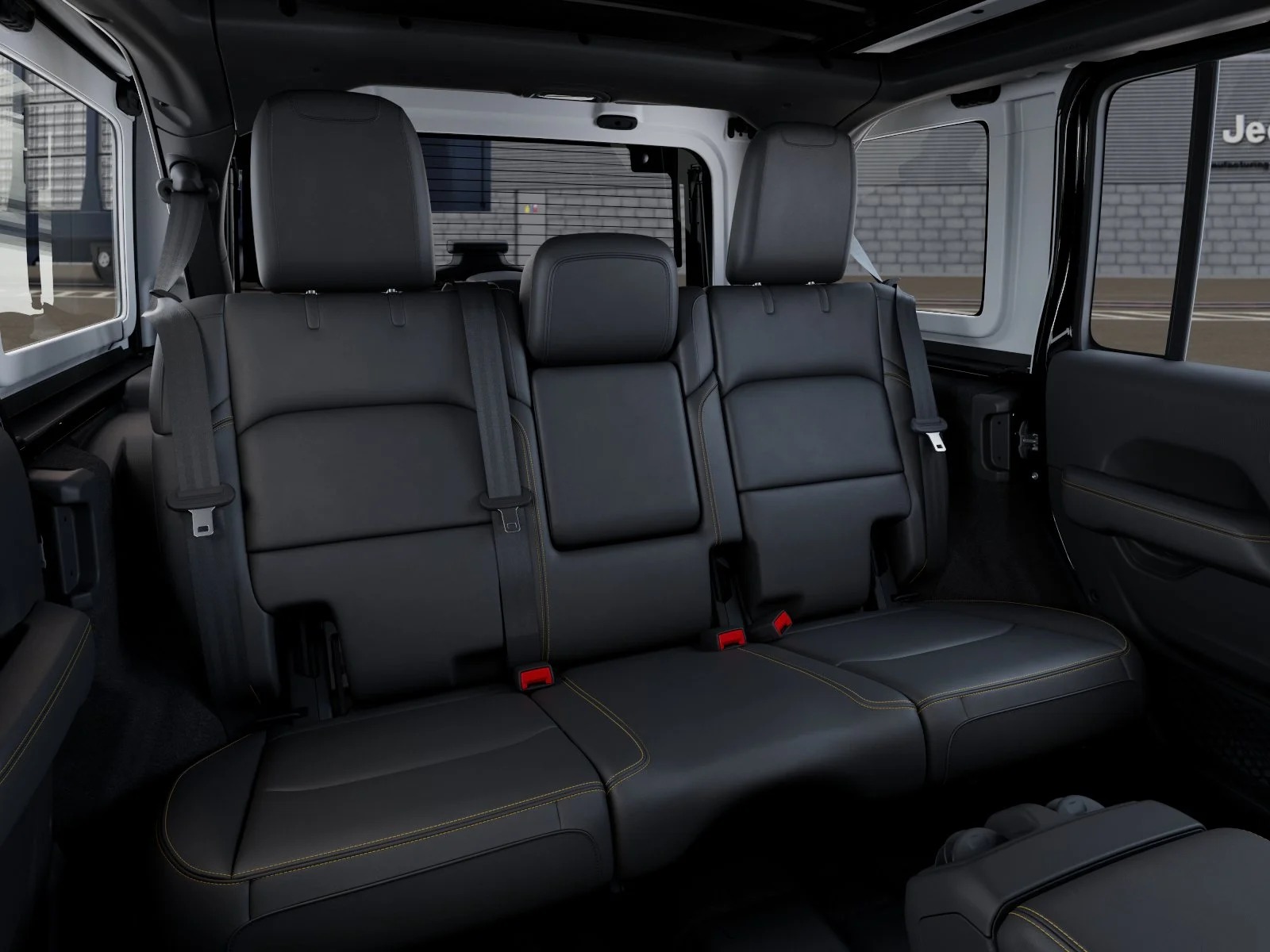 New 2026 Black Clear-Coat Exterior Paint Jeep Sahara image 41