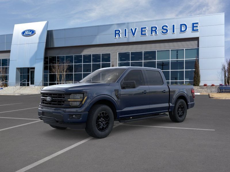 New 2026 Antimatter Blue Metallic Ford XLT image 4