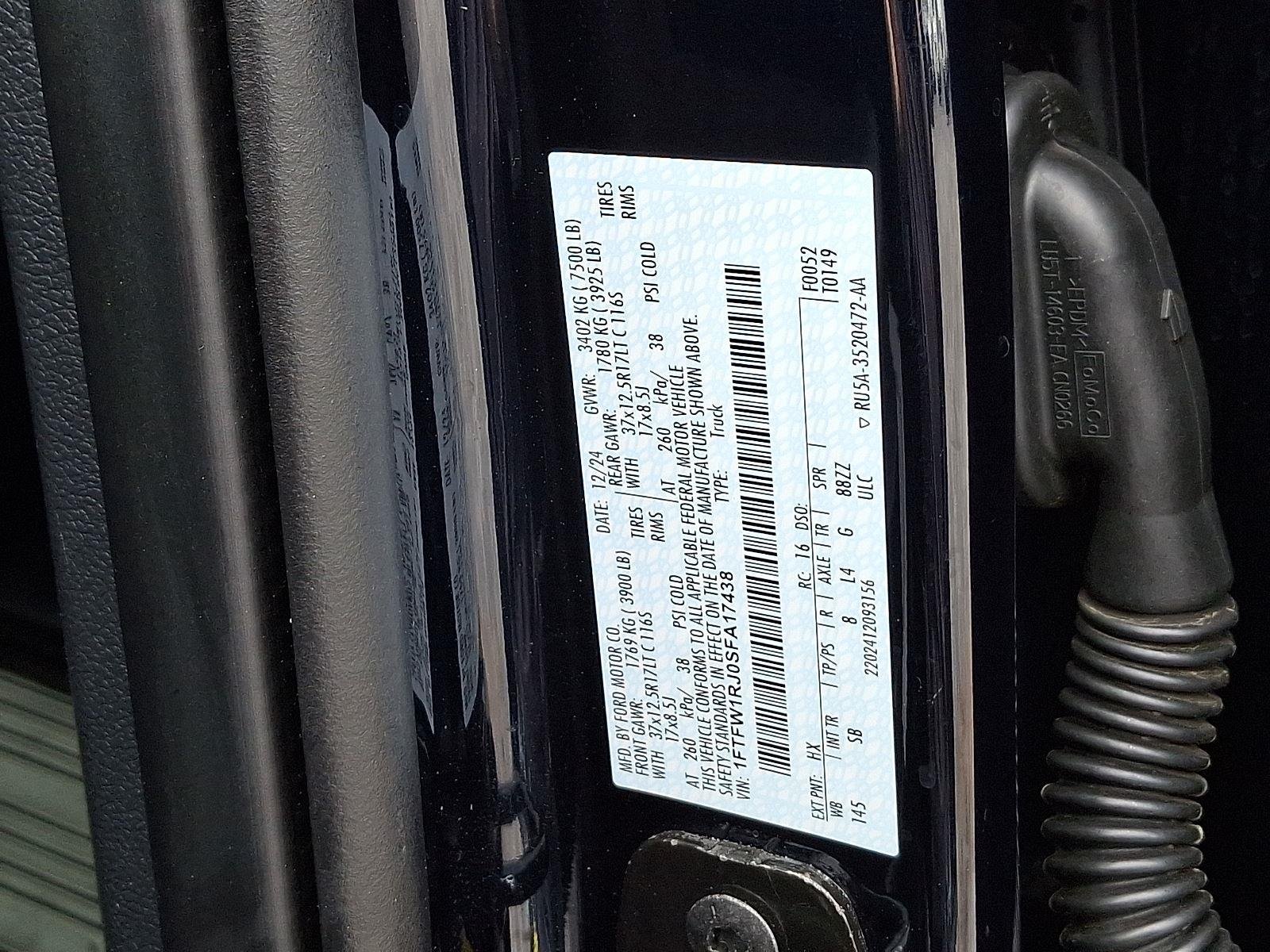 Certified Used 2025 Blue Ford Raptor image 31