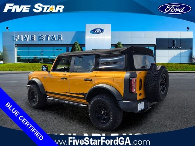 Certified Used 2022 Orange Metallic Ford Wildtrak image 5