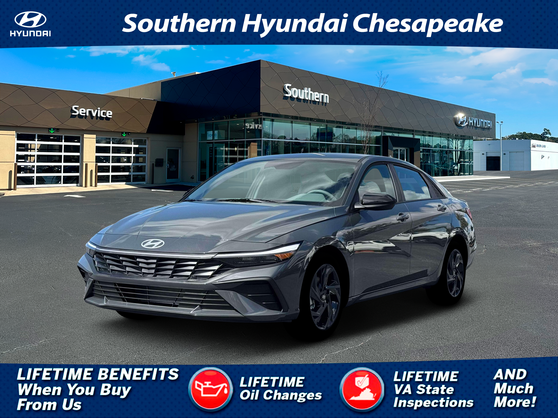 New 2026 Gray Hyundai SEL Sport image 1