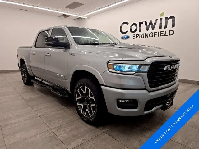 Used 2025 Billet Silver Metallic Clearcoat Ram Laramie image 7