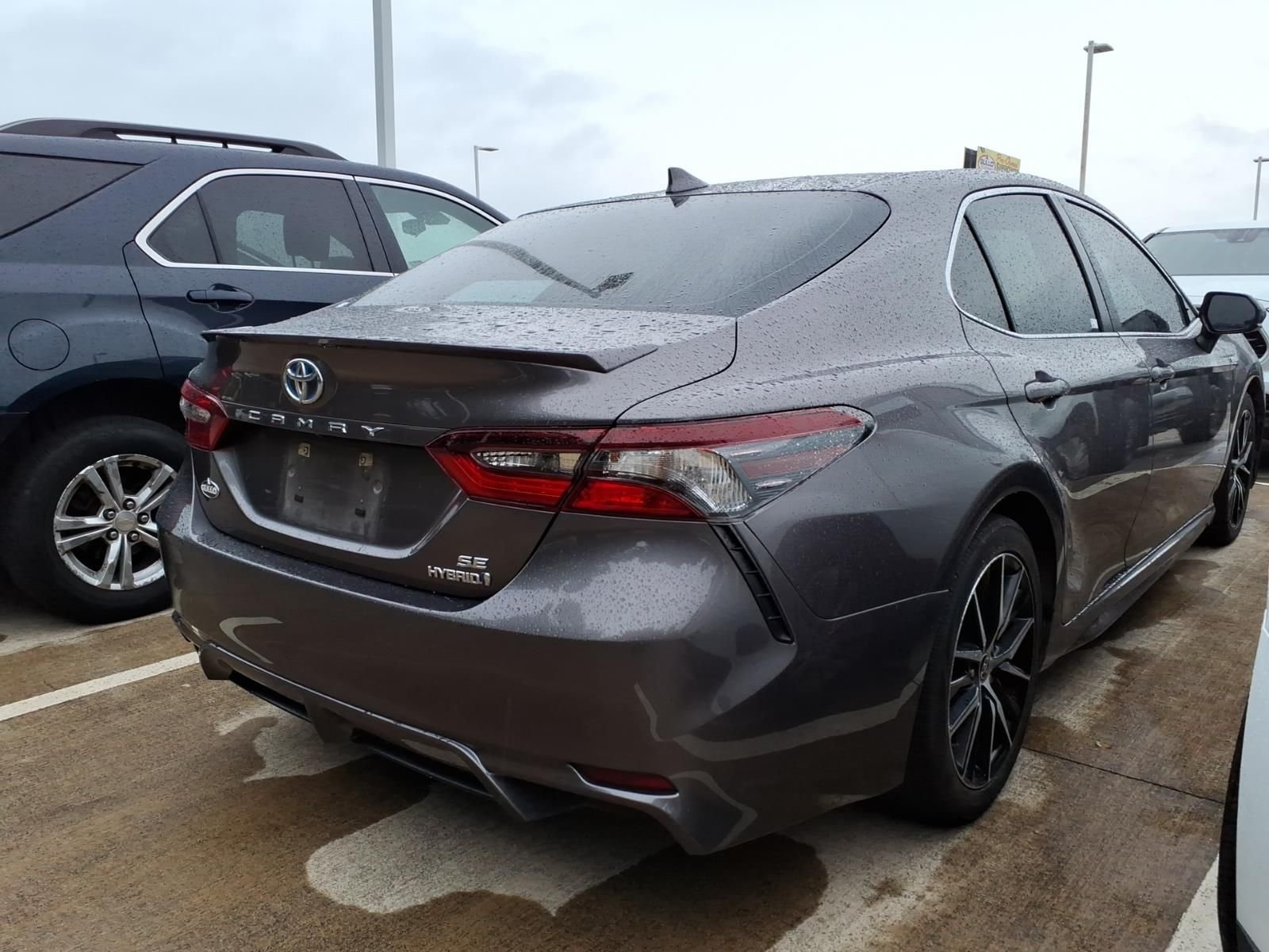 Certified Used 2021 Predawn Gray Mica Toyota SE image 8