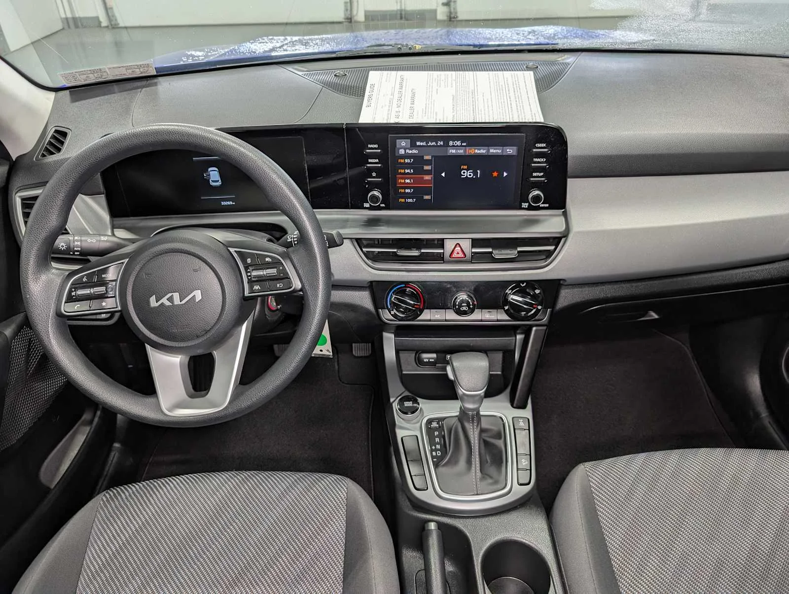 Certified Used 2024 Neptune Blue Kia LX image 17