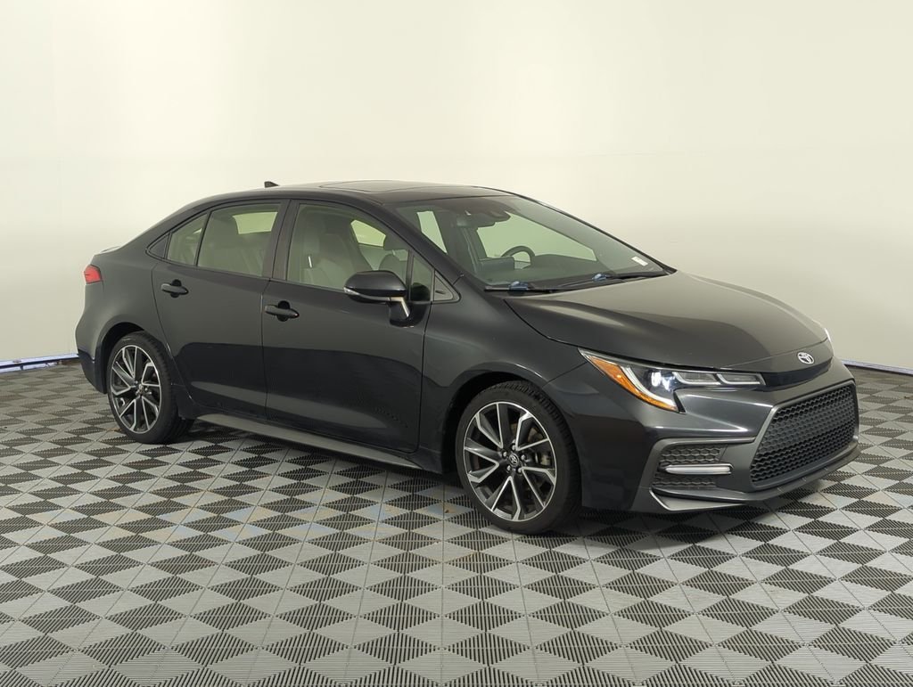 Used 2022 Black Toyota SE image 8