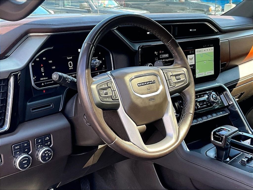 Used 2022 Titanium Rush Metallic GMC Denali image 8