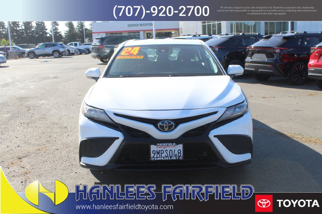 Certified Used 2024 White Toyota SE image 4