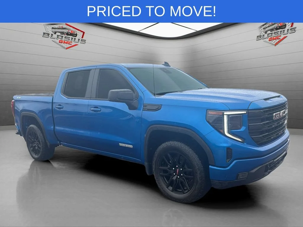 Used 2023 Dynamic Blue Metallic GMC Elevation image 7