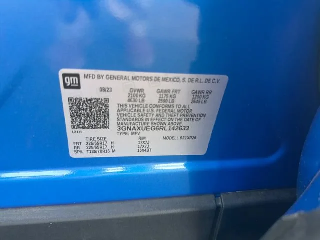 Used 2024 Riptide Blue Metallic Chevrolet LT image 34