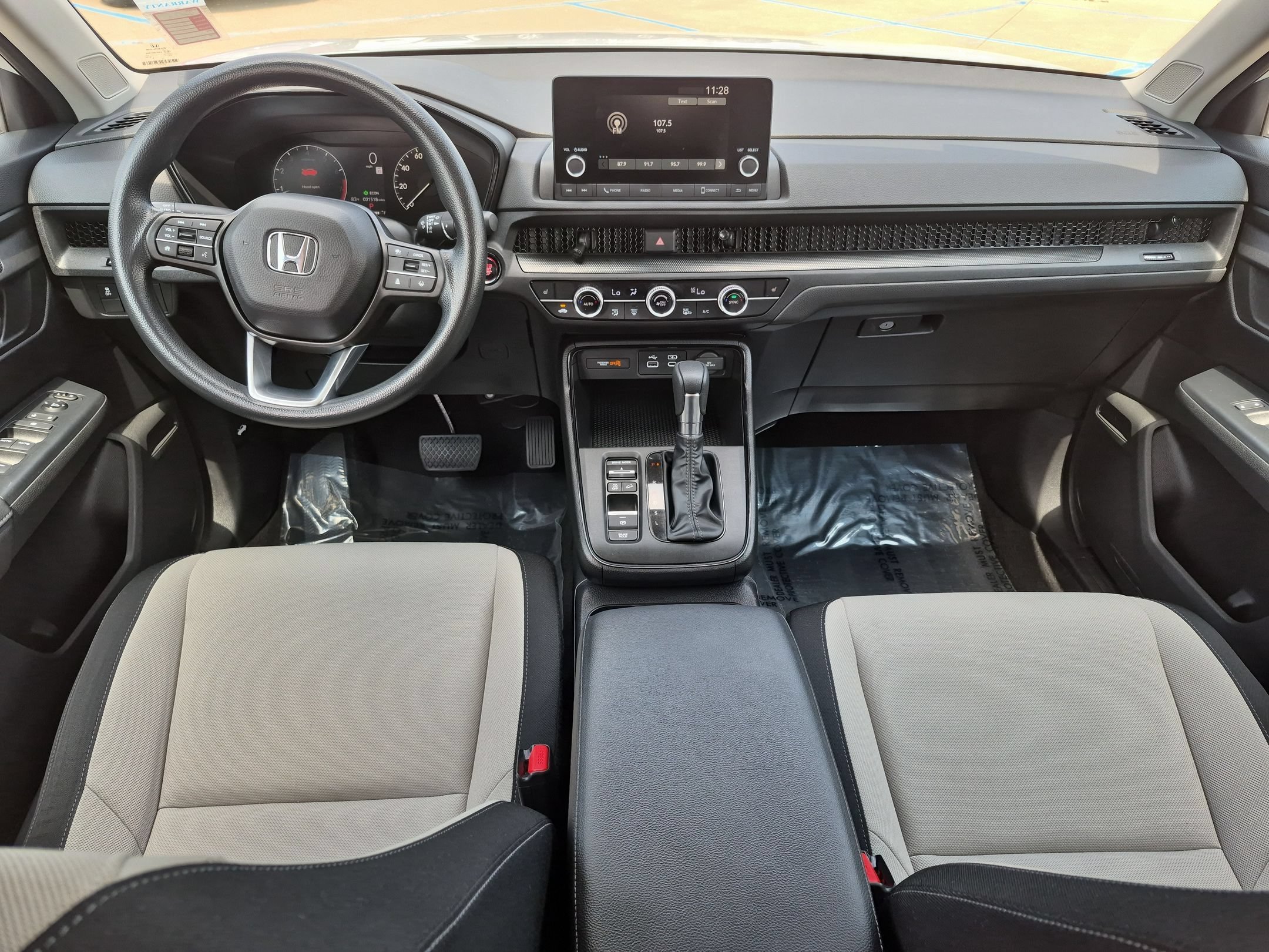 Certified Used 2024 Platinum White Pearl Honda EX AWD image 25
