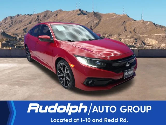 Used 2021 Red Honda Sport image 7