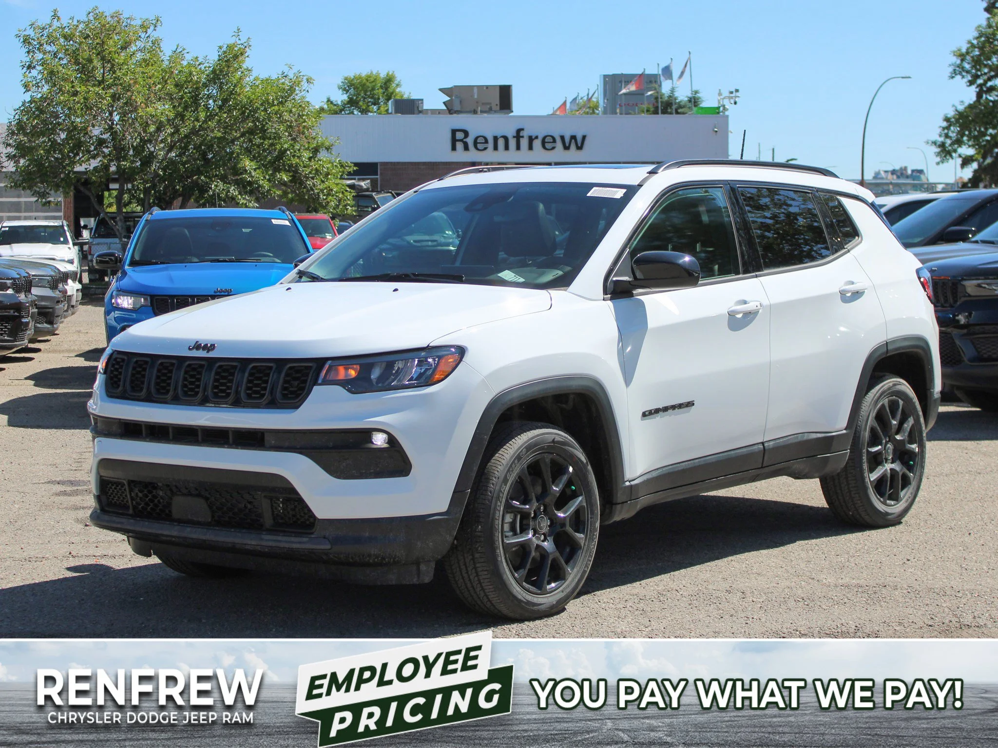 New 2026 White Jeep North* image 1