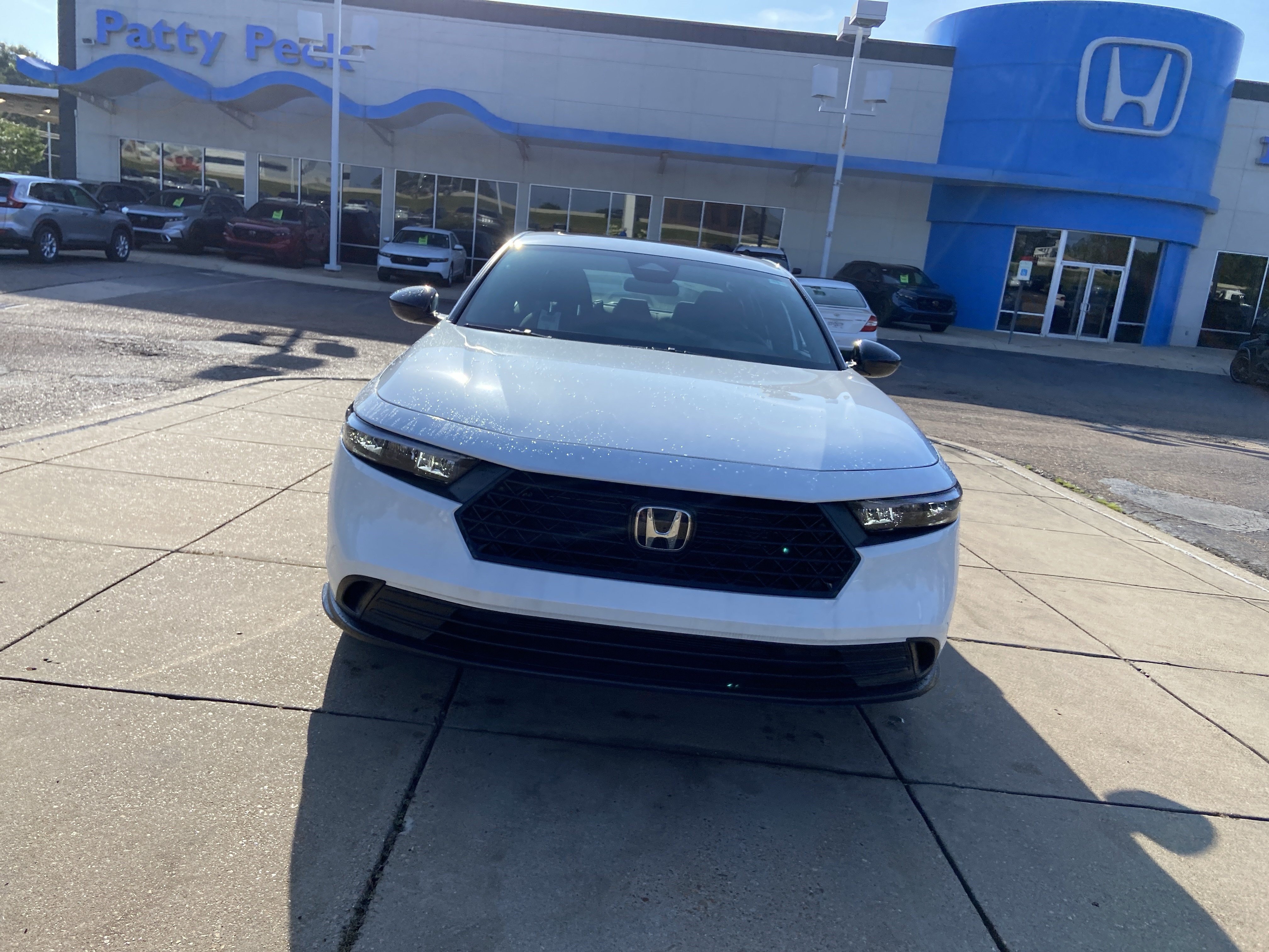 New 2026 Platinum White Pearl Honda Sport image 3