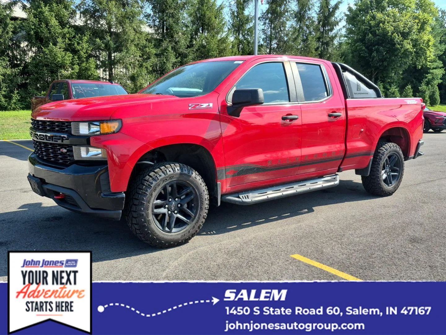 Used 2019 Red Hot Chevrolet Custom Trail Boss image 1