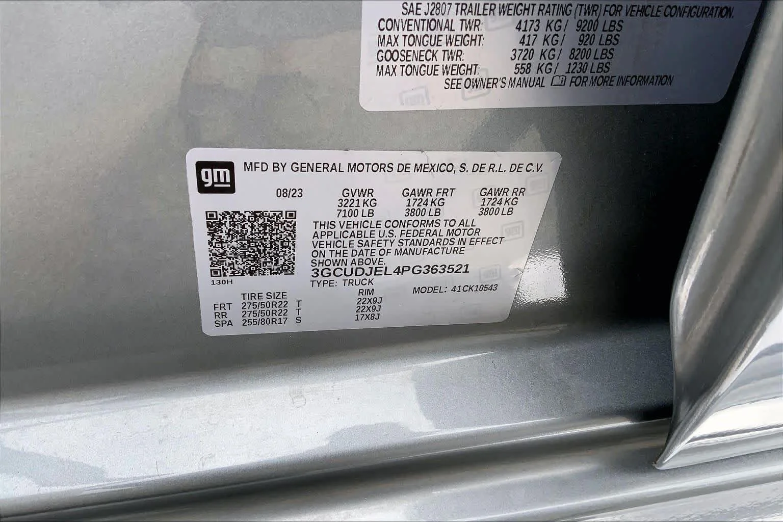 Used 2023 Sterling Gray Metallic Chevrolet High Country image 56