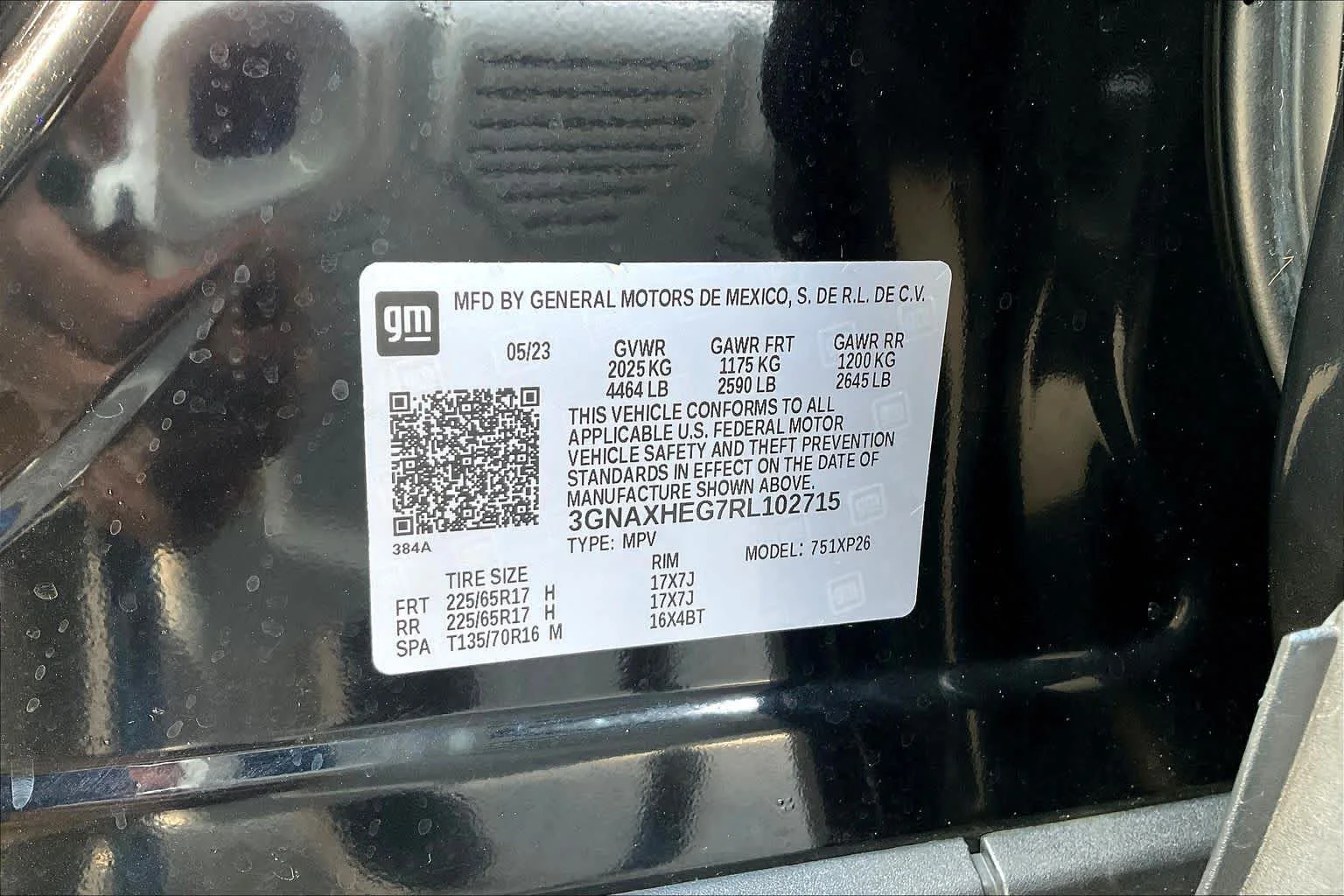 Used 2024 Mosaic Black Metallic Chevrolet LS image 66