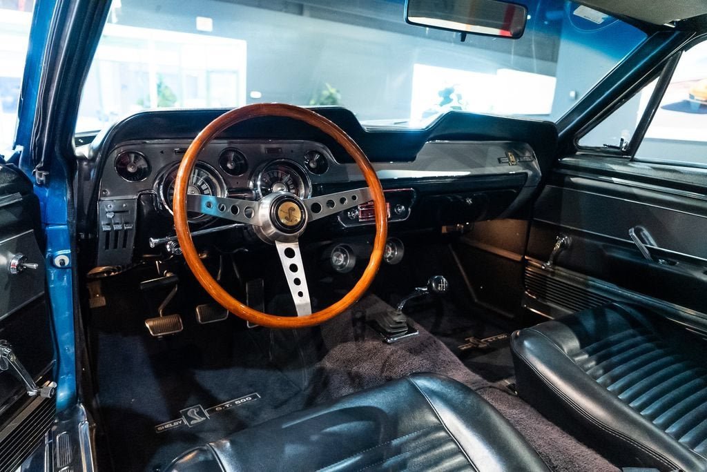 Used 1967 Blue Ford Fastback Restomod image 24