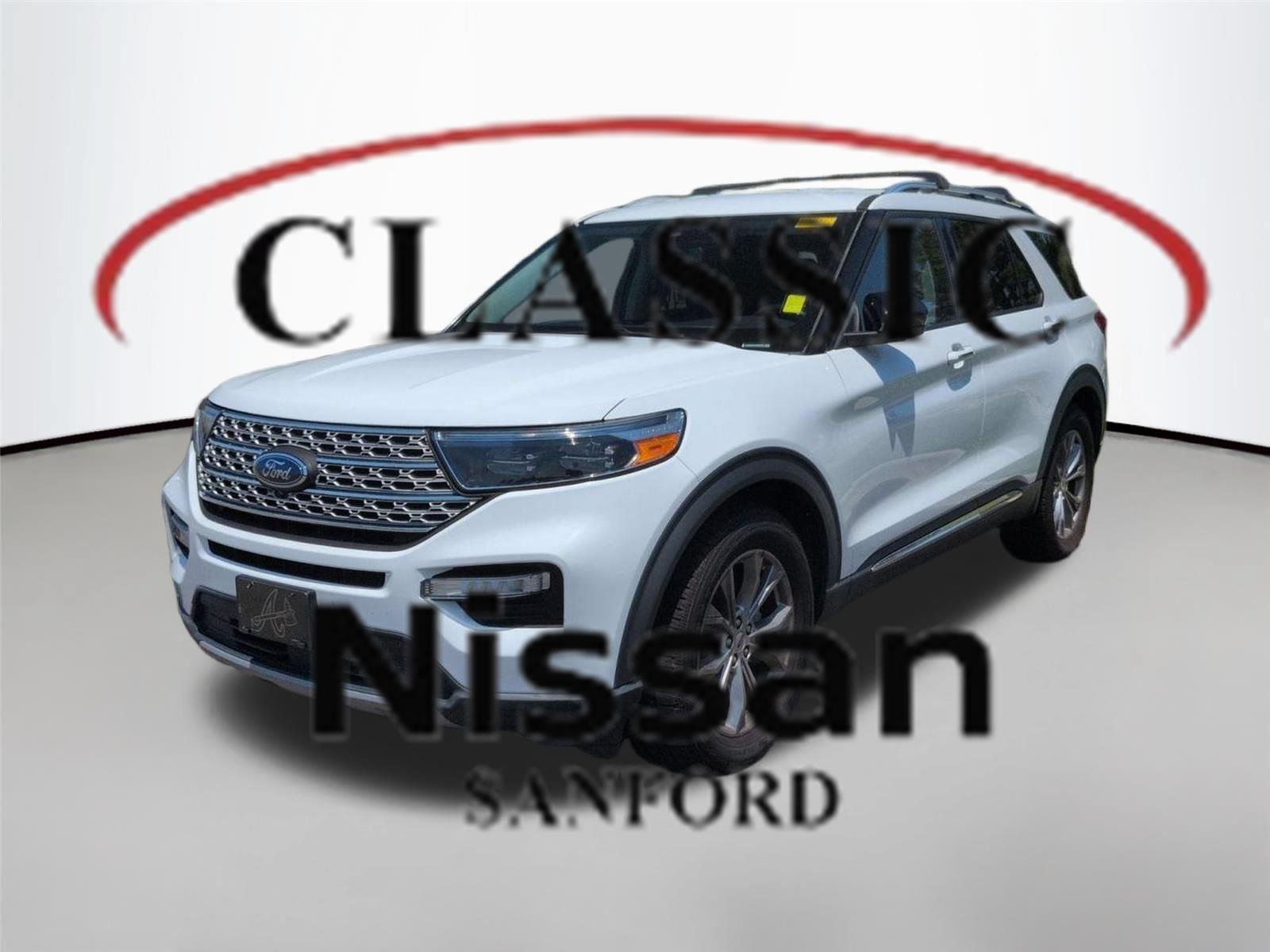 Used 2022 Star White Metallic Tri-Coat Ford Limited image 1
