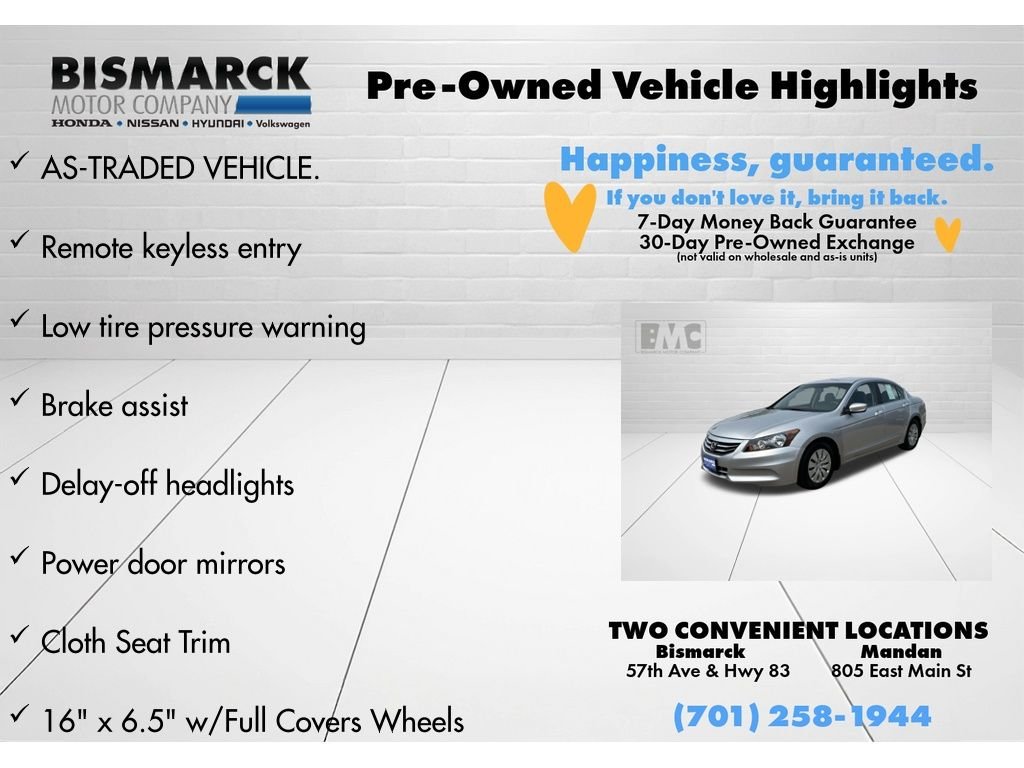 Used 2012 Silver Honda LX image 5