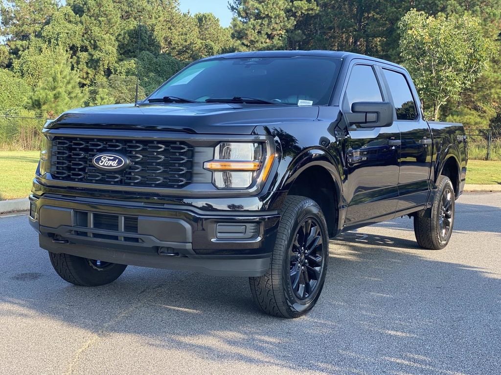 Used 2025 Agate Black Metallic Ford STX image 8