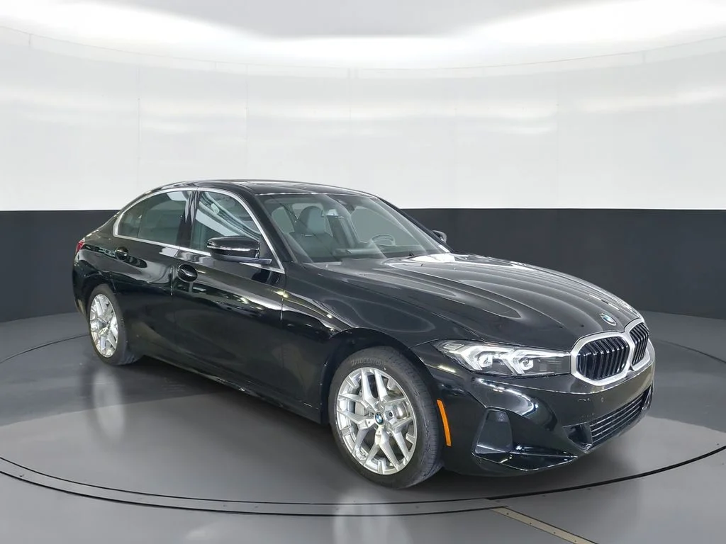 New 2026 Jet Black BMW 330i image 2