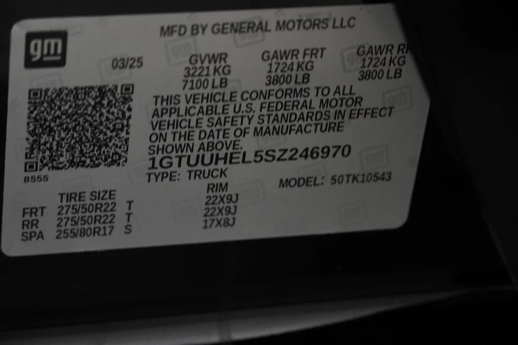 Used 2025 Onyx Black GMC Denali Ultimate image 50
