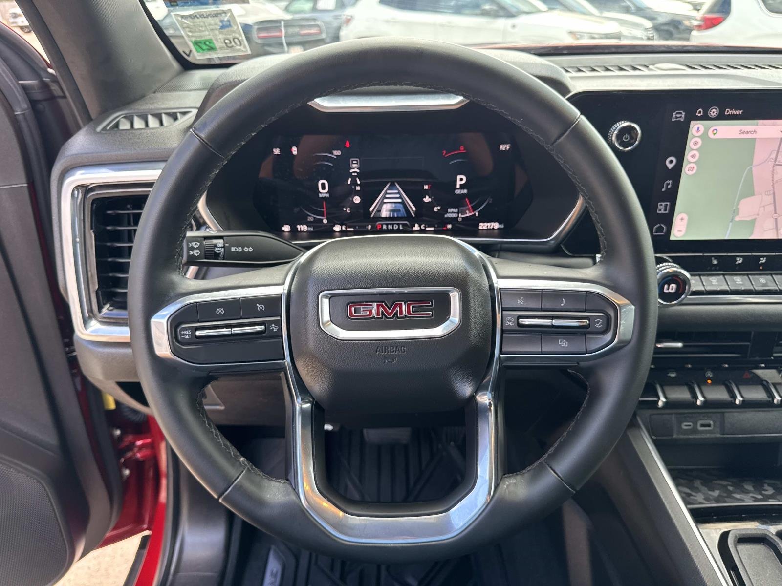 Used 2025 Volcanic Red Tintcoat GMC 2WD Elevation image 21