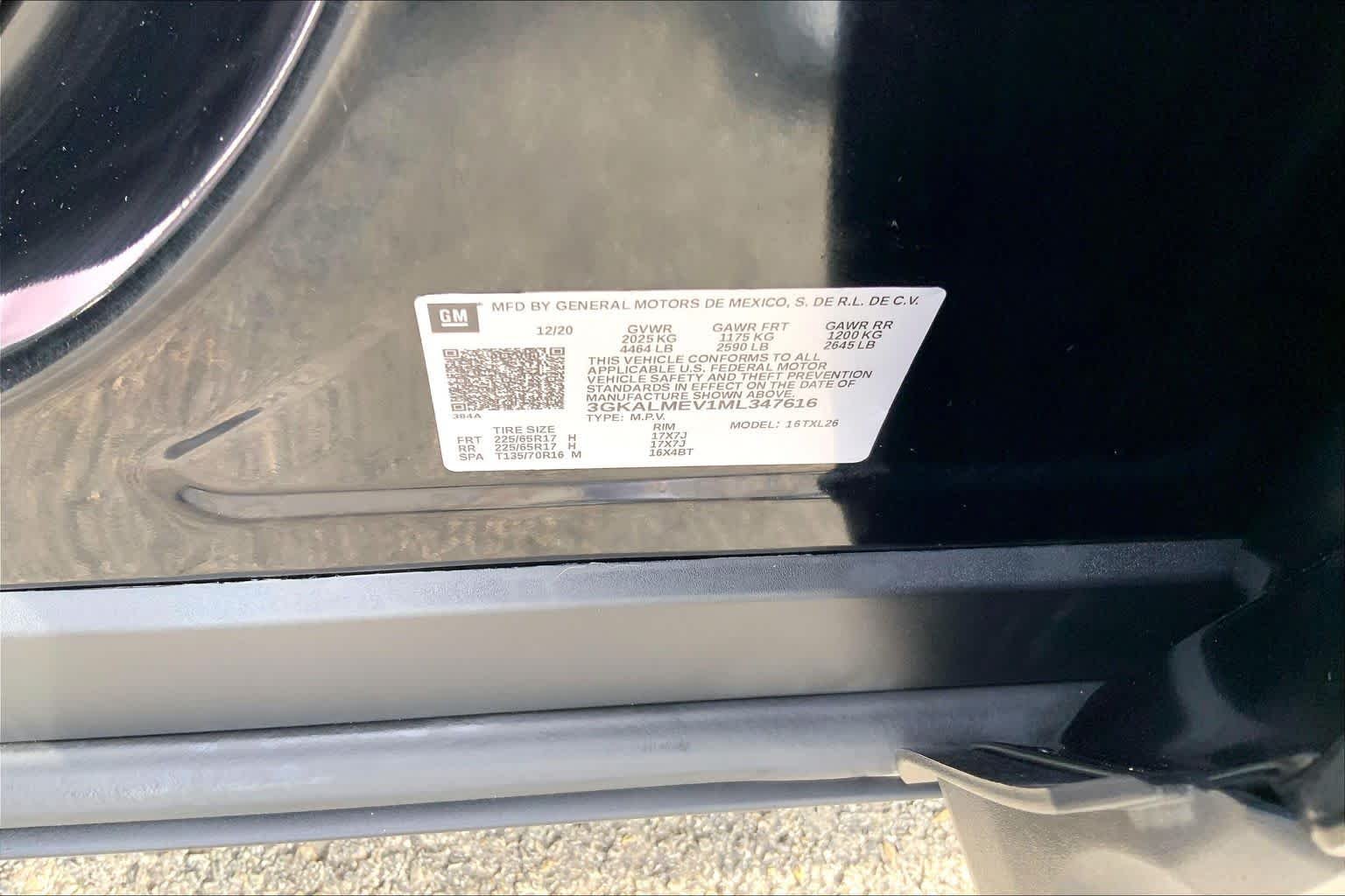 Certified Used 2021 Ebony Twilight Metallic GMC SLE image 33