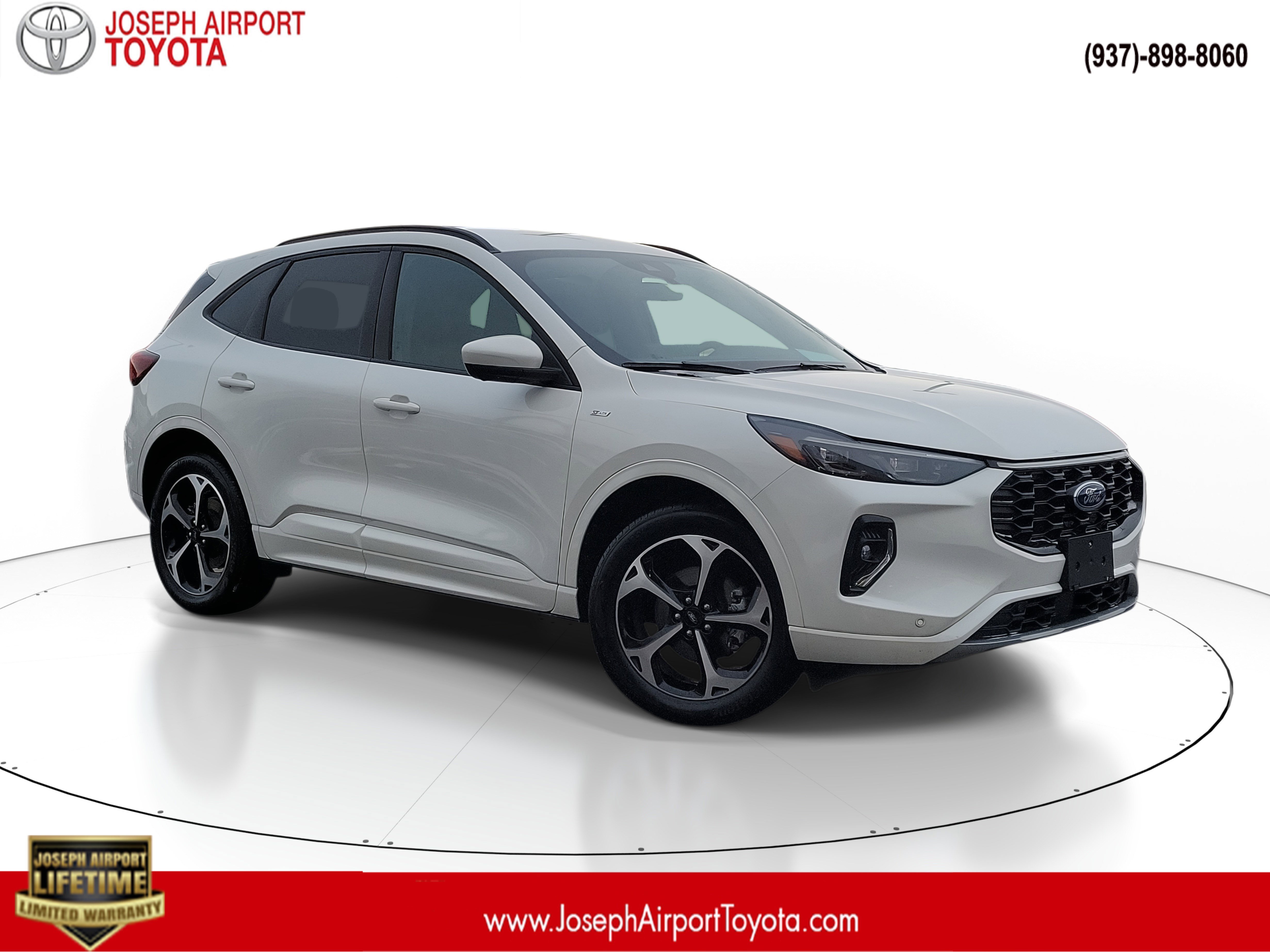 White Metallic 2023 Ford Escape Hybrid ST-Line Elite AWD SUV / Crossover All-Wheel Drive
