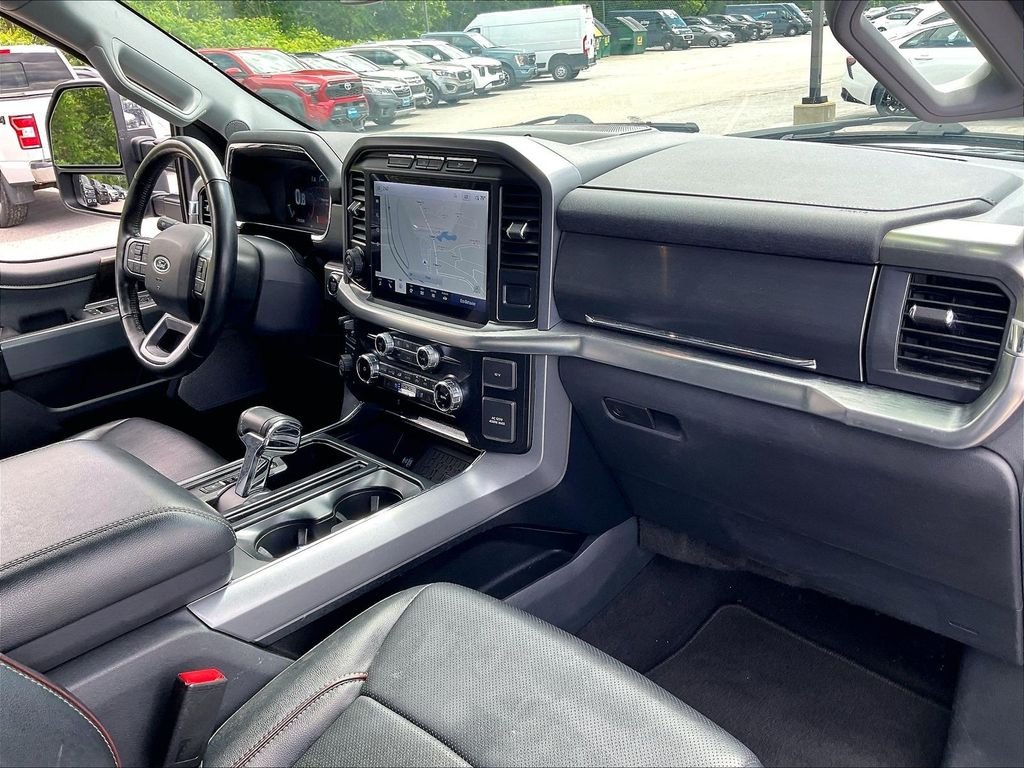 Used 2023 Carbonized Gray Metallic Ford Lariat image 13