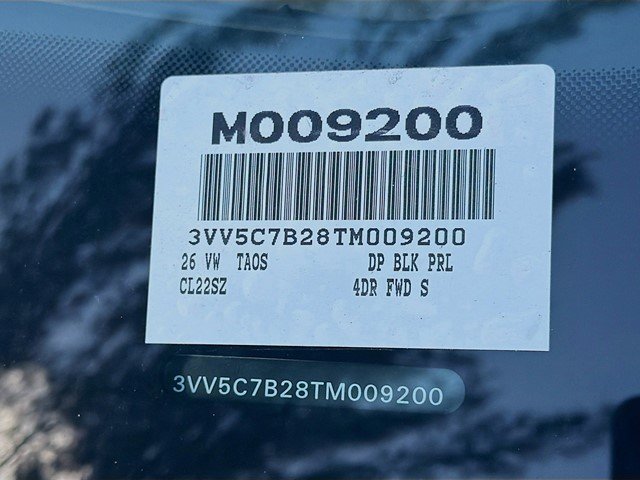 New 2026 Deep Black Pearl Volkswagen 1.5T S image 26