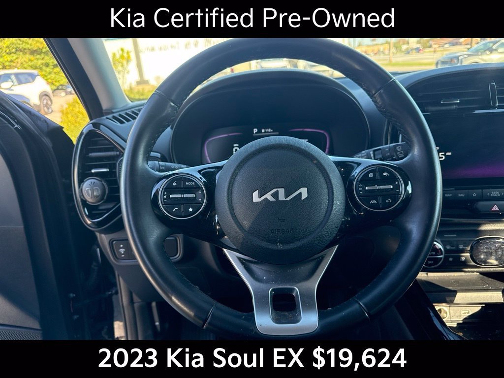 Certified Used 2023 Black Kia EX image 11