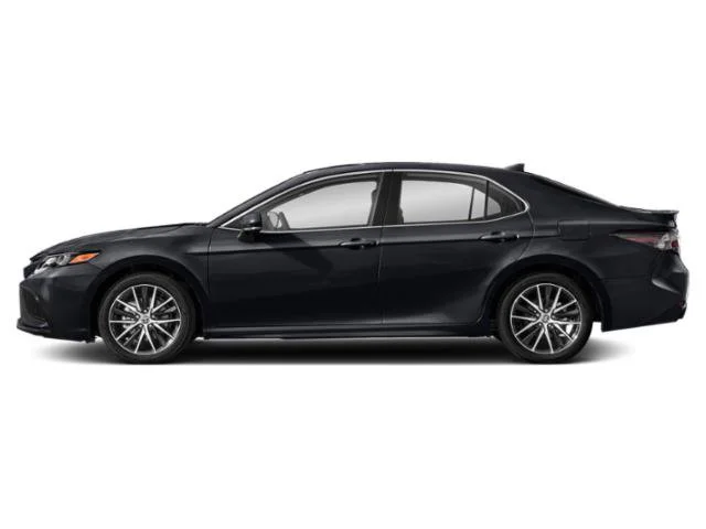 Used 2023 Midnight Black Metallic Toyota SE image 3