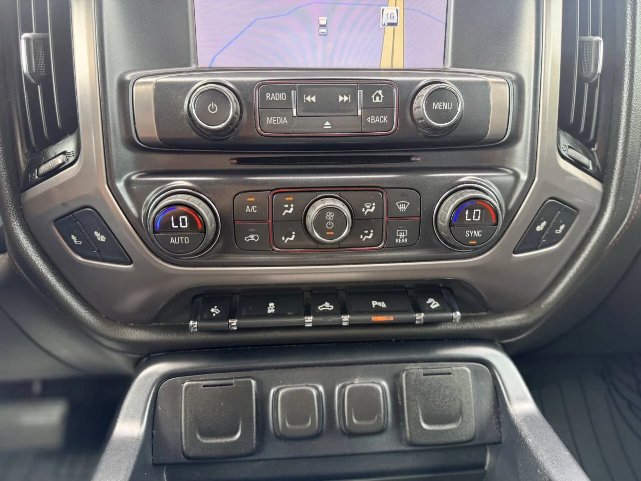 Used 2015 Gray GMC SLT 4x4 4dr Crew Cab 5.8 ft. SB image 17