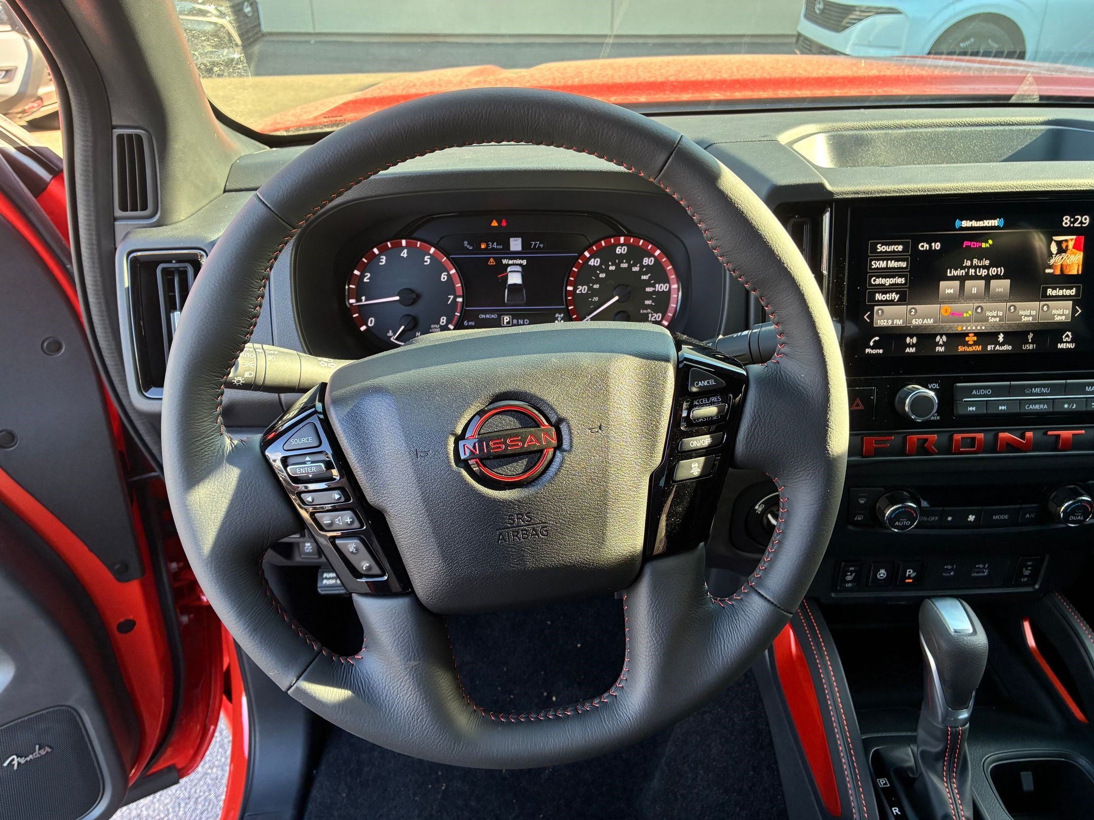 New 2026 Afterburn Orange Nissan Crew Cab PRO-4X® Long Bed image 14