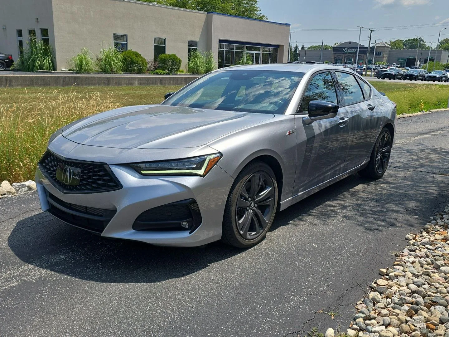 Certified Used 2021 Lunar Silver Metallic Acura w/A-SPEC image 3