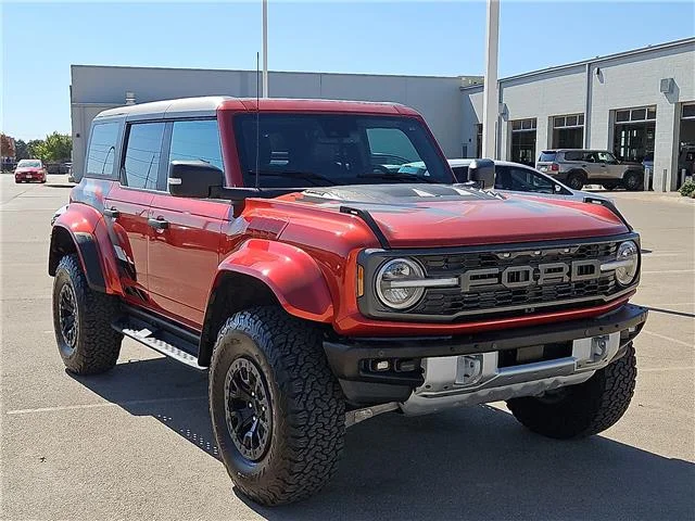 Used 2024 Hot Pepper Red Metallic Tinted Clearcoat Ford Raptor 4x4 image 5