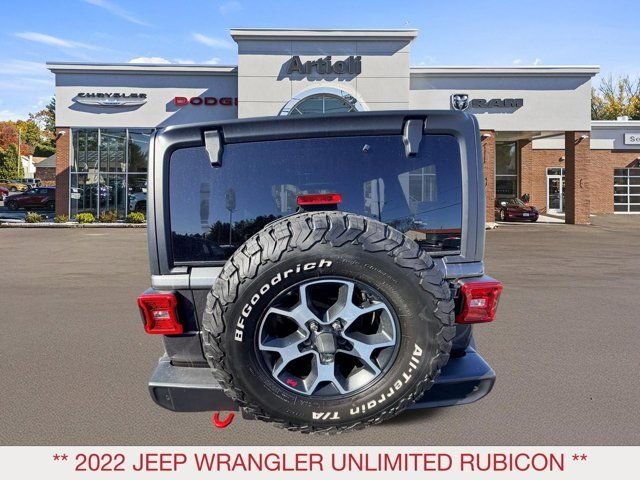 Used 2022 Gray Jeep Unlimited Rubicon image 6